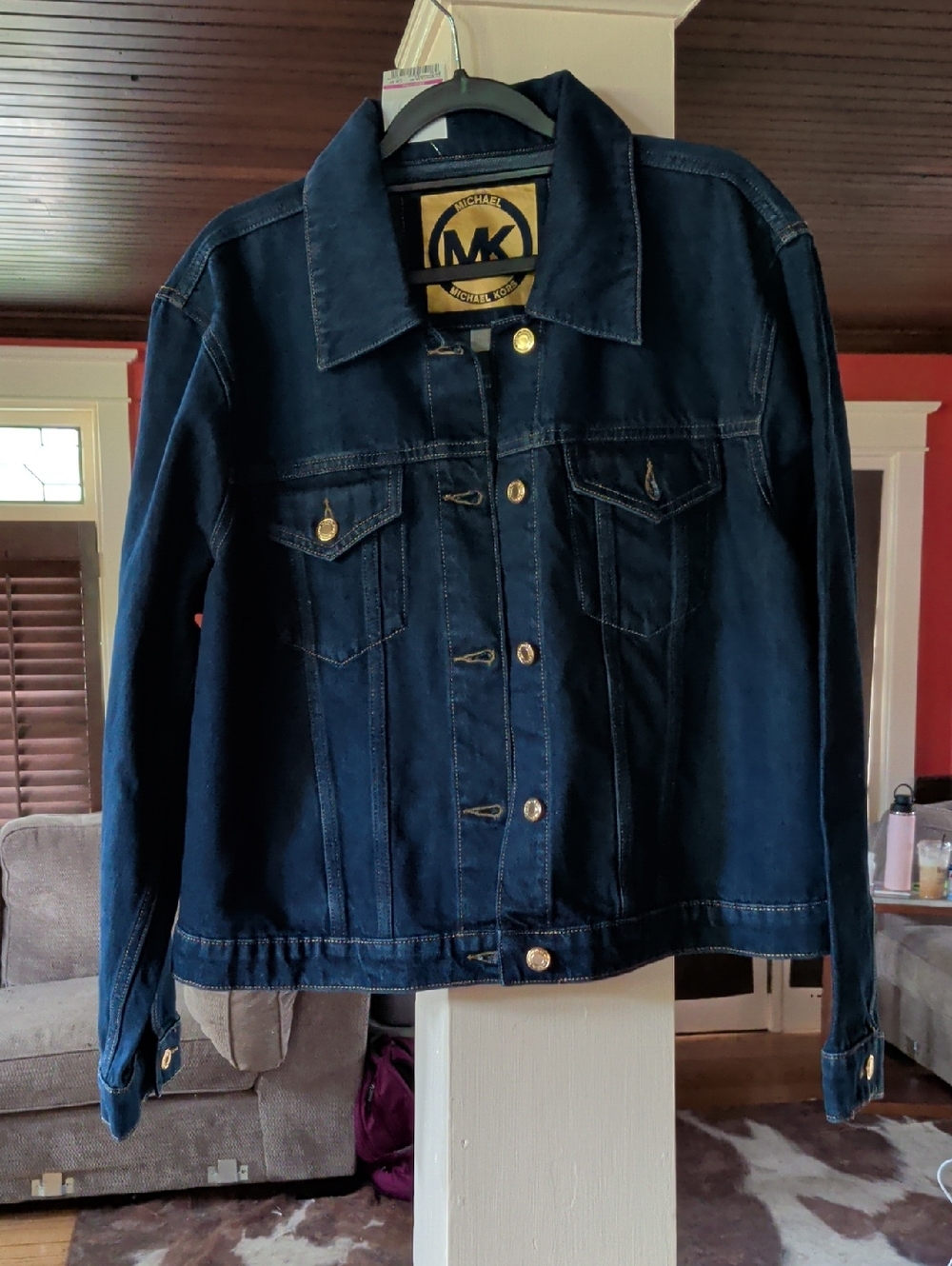 Michael Kors Women's Denim Jacket Size XL, New With Tag.